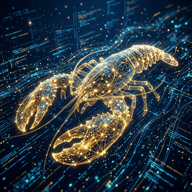 AI Neural Network Lobster