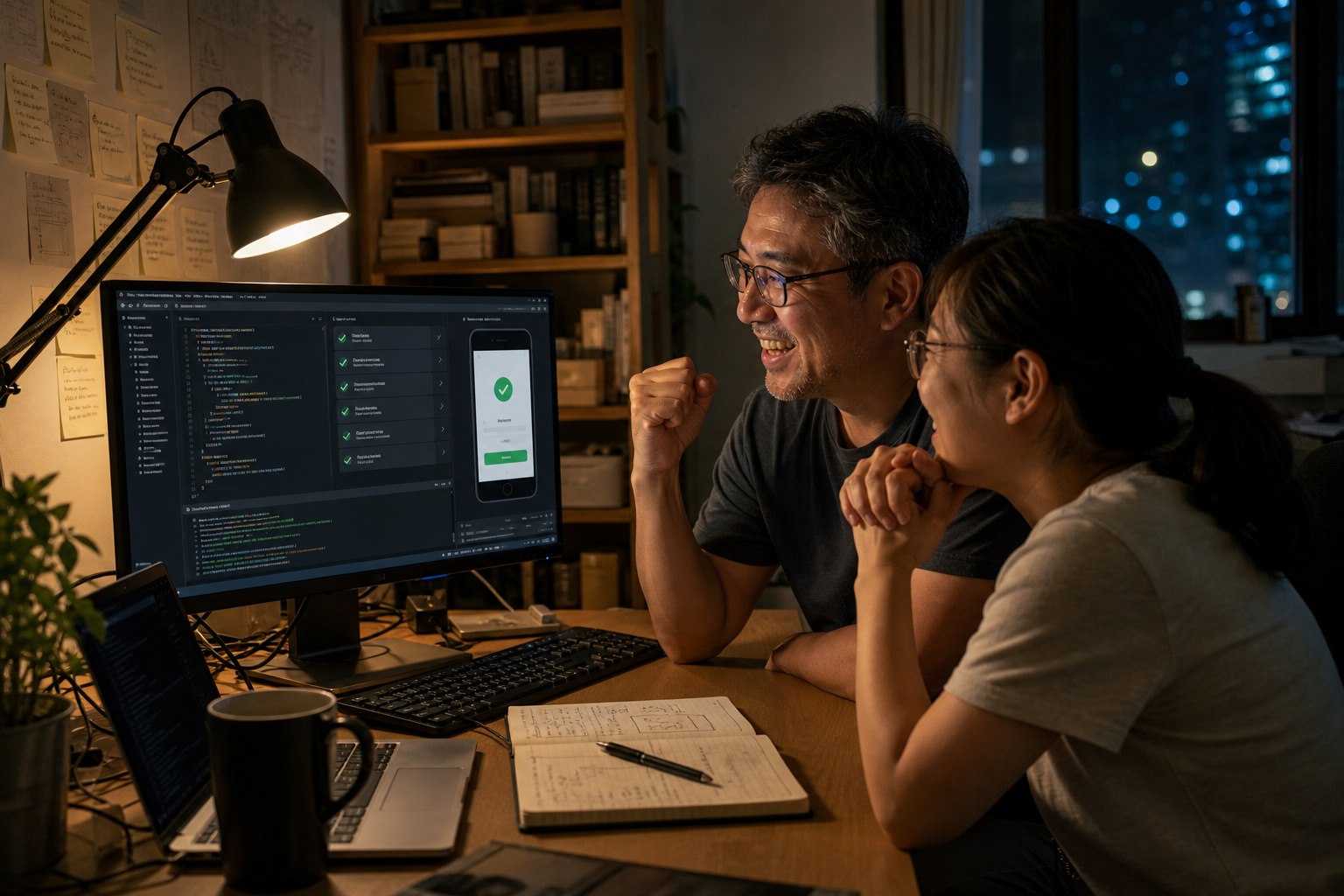 AI 開發卡關處理完成後的安心時刻